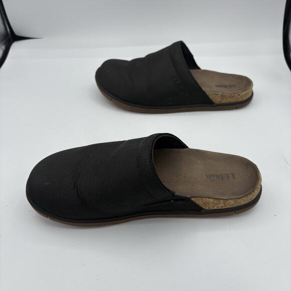 L.L. Bean Clogs Womens Size 6 Black Mule Slip On D - Picture 9 of 10